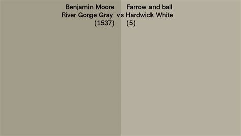 Benjamin Moore River Gorge Gray 1537 Vs Farrow And Ball Hardwick