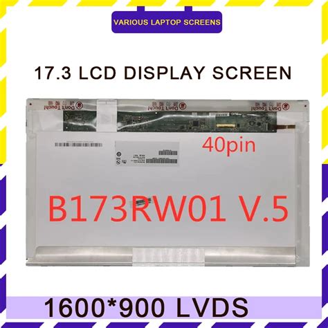 N173FGE L23 LCD LVDS 17 3 LP173WD1 TLA1 B173RW01 V 3