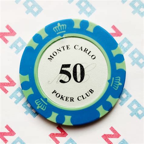 Фишки для покера MONTE CARLO Poker Club, 14 г ZAF