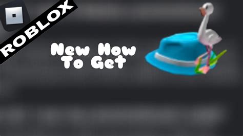 Promocode How To Get White Flamingo Fedora Roblox Youtube