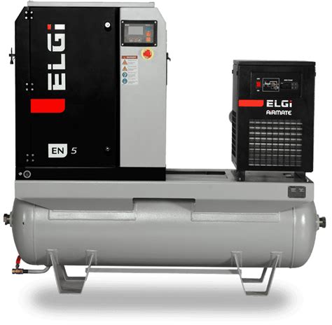 Elgi En Lubricated Screw Air Compressor 22 45 Kw Elgi India