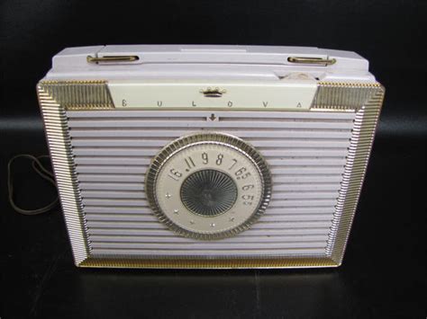 Bulova Portable Tube Radio Model Companion