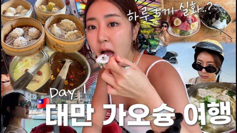 Vlog 🇹🇼대만 가오슝 여행 브이로그 짠내투어 맛집 ㅣ맛집 탐방 관광지 소개 미려도역 치진섬 아이허강 보얼