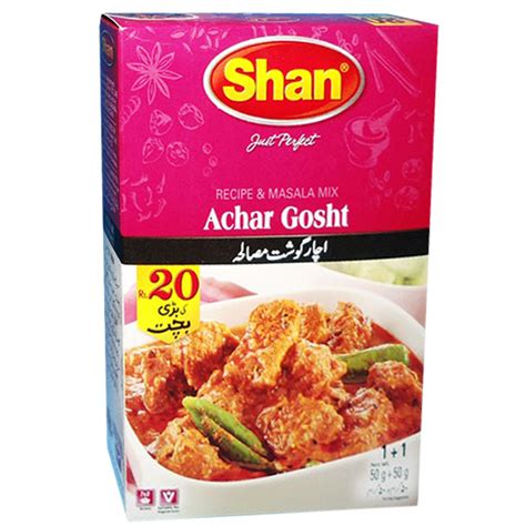 Shan Achar Ghost Masala Economy Pack 100gms Spices Gomartpk