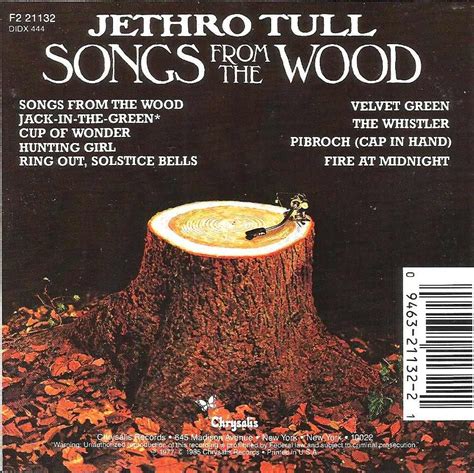 Jethro Tull - songs from the wood : r/fakealbumcovers