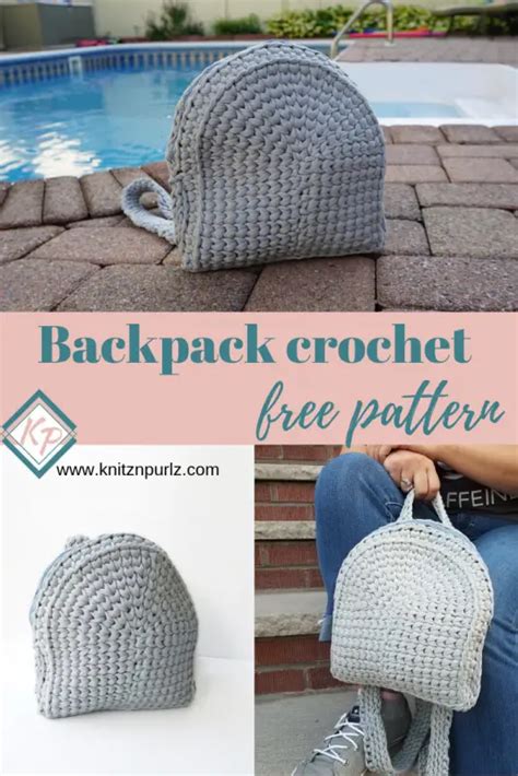 Backpack Crochet Free Pattern Knitting Blog