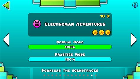 Geometry Dash 13단계 Electroman Adventures 올코인all Coin Youtube