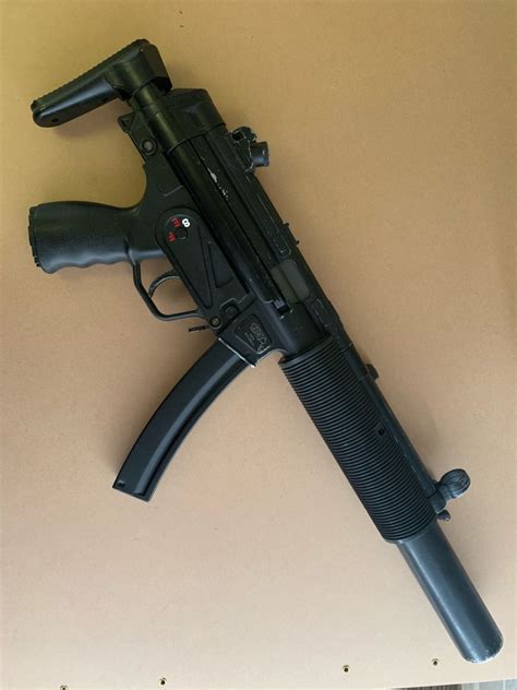 Sold Classic Army Full Metal Mp5sd Refreshed Internals Hopup Airsoft