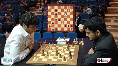 When Team India Mates Clash On The Battlefield Vidit Vs Nihal Tata