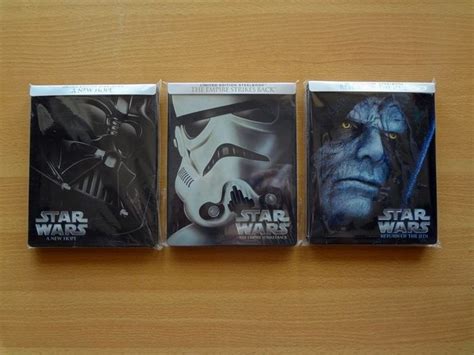 Star Wars Blu Ray Steelbook Set Episodes 4 6 For Sale In Moycullen Galway From Bludude