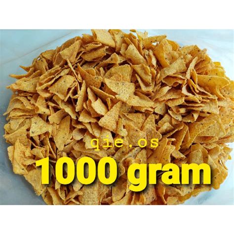 Jual Tortilla Tes Tortila Chips Tortilla 1 Kg Jagung Pipih Shopee