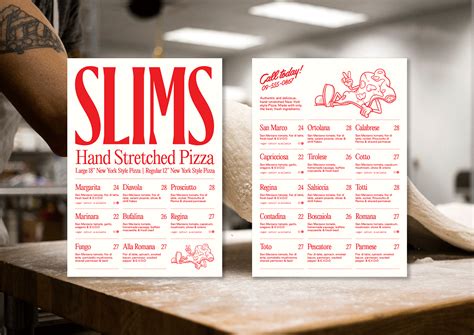 Slims Pizza Branding And Packaging