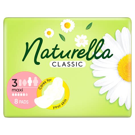 Teta drogerie Naturella Classic Maxi Velikost 3 Vložky S Křidélky 8 ks