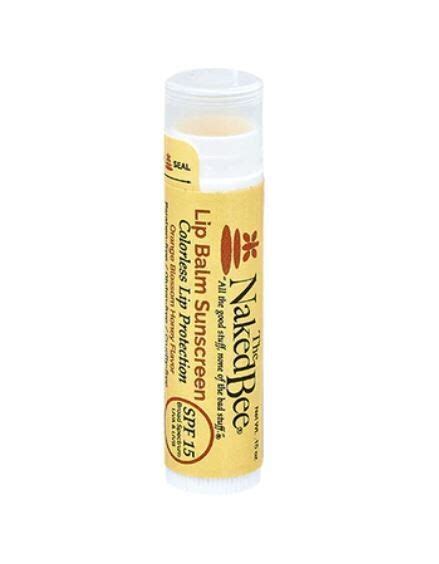 The Naked Bee Spf Tinted Orange Blossom Honey Lip Balm