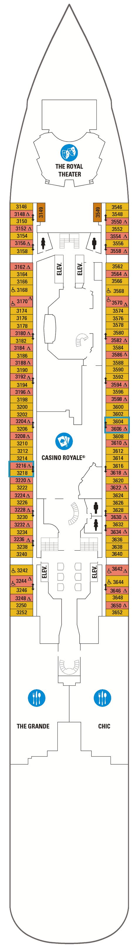 Ovation Of The Seas Deck Plans