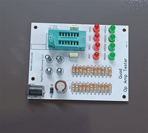 Quad Op Tester Kit NightFire Electronics LLC