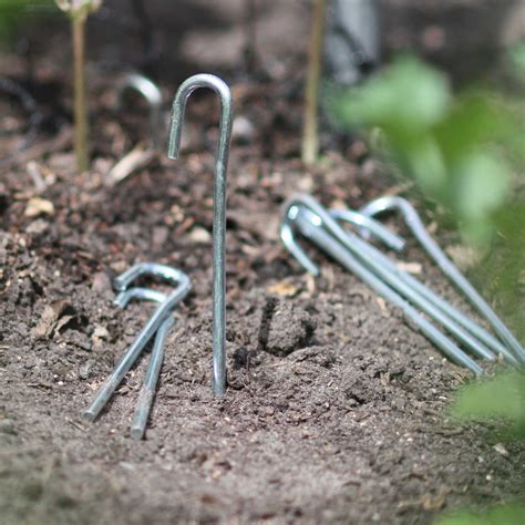 Steel Ground Pegs Harrod Horticultural Uk