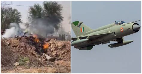 В Индии разбился истребитель МиГ-21