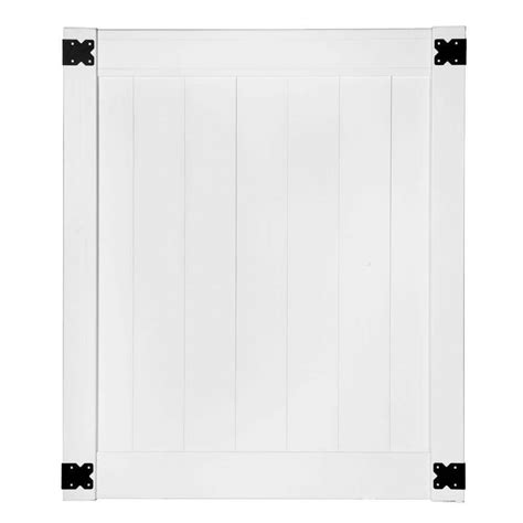 Have A Question About Veranda Pro Series 4 Ft W X 5 Ft H White Vinyl