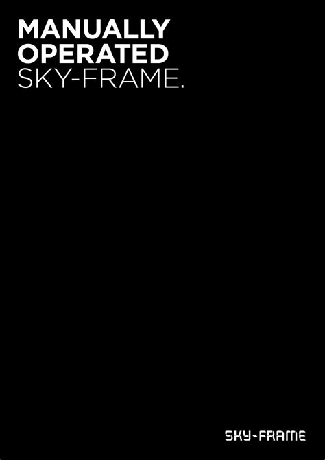 Manual | Sky-Frame