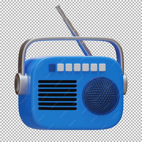 Premium PSD | Retro speaker