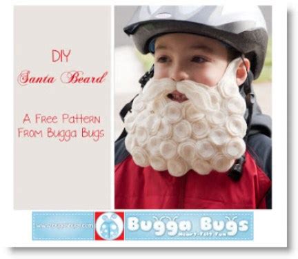 Free DIY Santa Beard tutorial with pattern – Felting