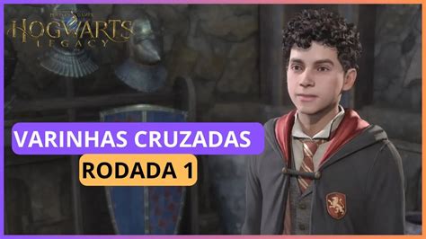 Varinhas Cruzadas Rodada Hogwarts Legacy