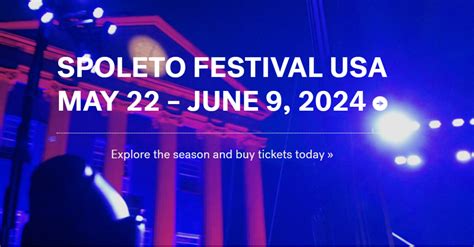 Spoleto Festival Usa Announces 2024 Festival Season The Minorityeye