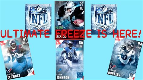 Madden Mobile Ultimate Freeze Pack Opening YouTube