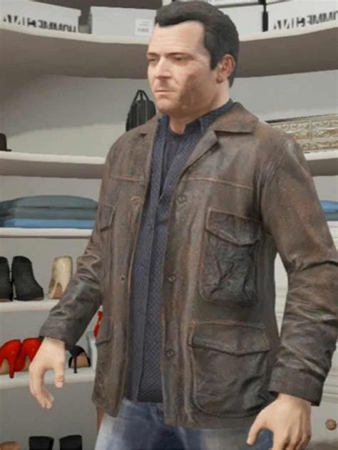 Magnificent Michael GTA 5 Leather Jacket – Bay Perfect