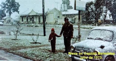 Las fotos y anécdotas de la última vez que nevó en la región hace 51