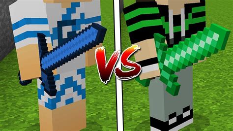 Espada Do Gahmarin Vs Espada Do Bruninho No Minecraft Youtube