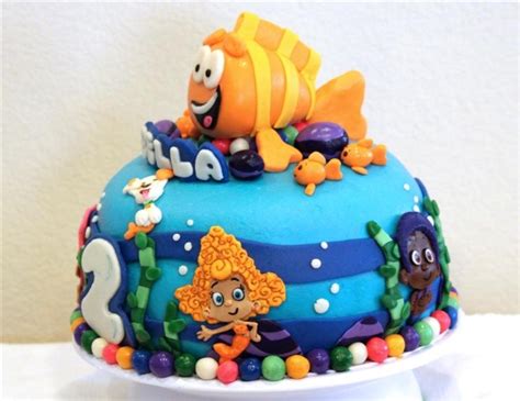 Bubble Guppies Cake - CakeCentral.com