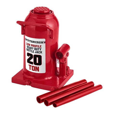 Coupons For Pittsburgh 20 Ton Hydraulic Low Profile Bottle Jack Item 56735