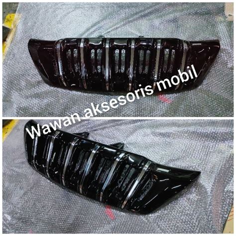 Jual Grill Grand Fortuner Model Apollo Hitam Glossy Plastik