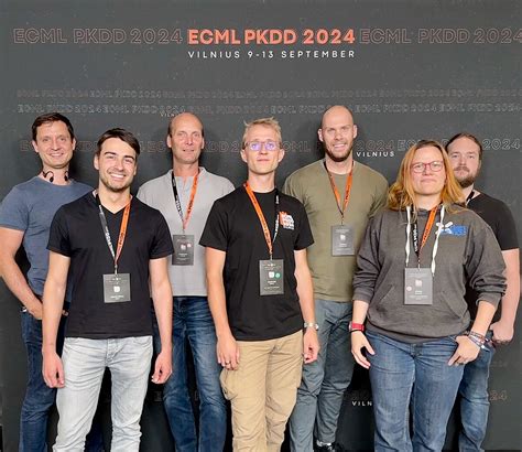 Three paper presentations at the ECML PKDD 2024 - Data Science Chair 