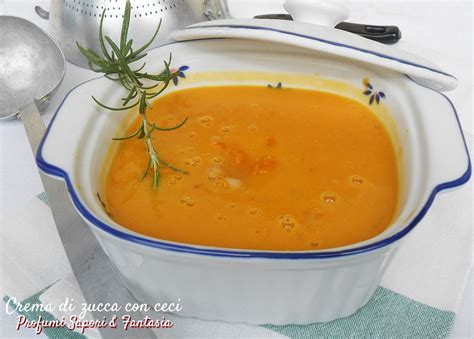 Crema Di Zucca Con Ceci Saporita Appetitosa E Facile Da Preparare