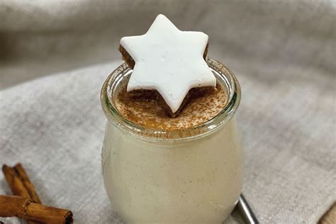 Winterliche Marzipan Panna Cotta Bäckerei Tebart