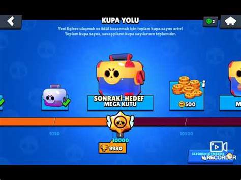 BRAWL STARS BÖLÜM 4 10000 Kupaya Özel Mega kutu açılımı YouTube