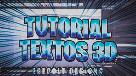 Tutorial Como Hacer Textos D Cinema D Tutorial En Espa Ol Icecolt