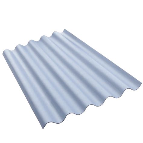 Fiber Cement Corrugated Roof Sheet P7 6ft Building Depot