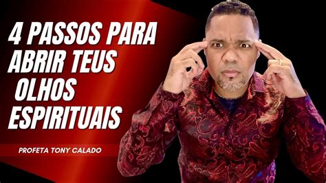 Fa A Isso Para Abrir Tua Vis O Espiritual Tony Calado Devocional Youtube