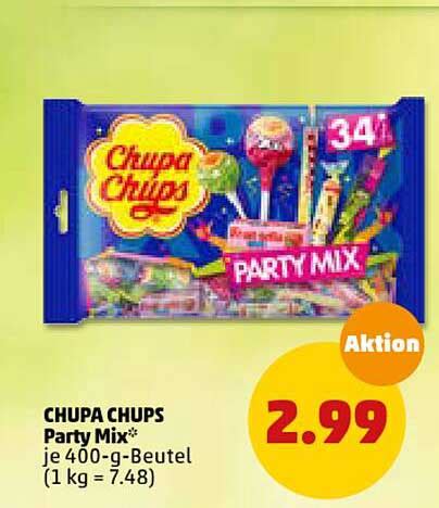 Chupa Chups Party Mix Angebot Bei Penny Prospekte De