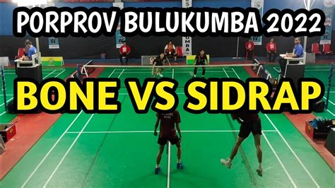 PORPROV BULUKUMBA 2022 BEREGU PUTRA BONE A Adly Herul VS