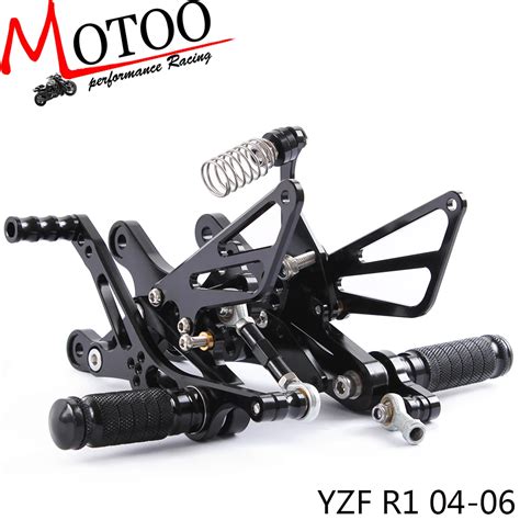 Aliexpress Buy Motoo Full Cnc Aluminum Motorcycle Rear Sets Rear