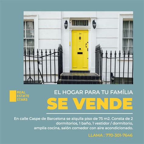 Carteles Para Alquilar O Vender Pisos Online