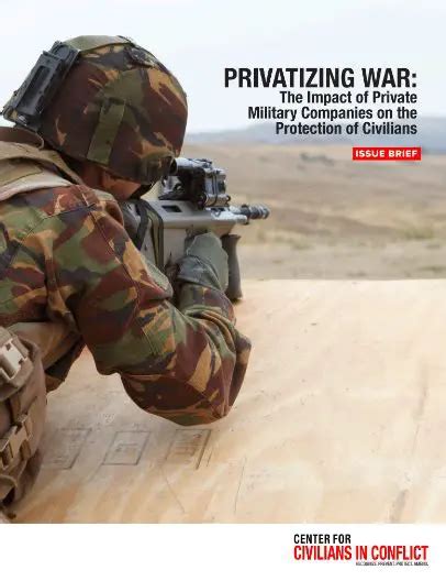 Privatizing War: The Impact of PrivateMilitary Companies on ...