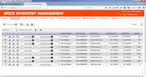 9+ Stock Management Templates In Excel - Excel Templates