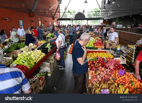 Sarajevo Bosnia Herzegovina June 2022 People Stock Photo 2174581205