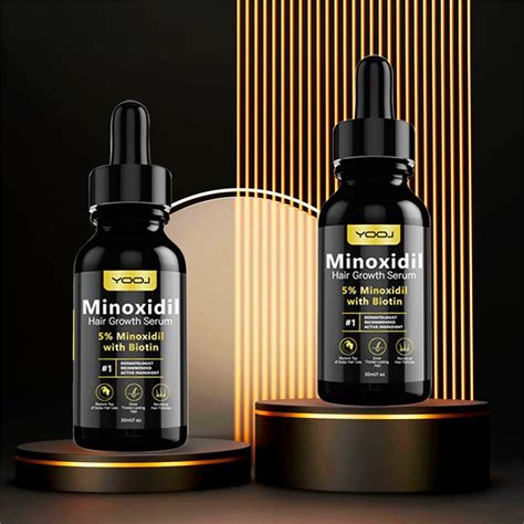 5 Minoxidil Hair Growth For Men And Women Infused With Biotin Niacinamide And Panthenol